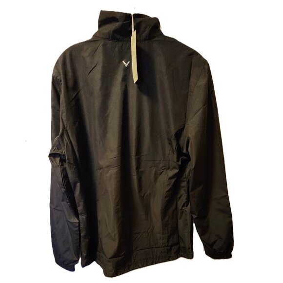 NEW Callaway Golf Women's Black Windbreaker Wind/Water Resistant Medium - Picture 2 of 8